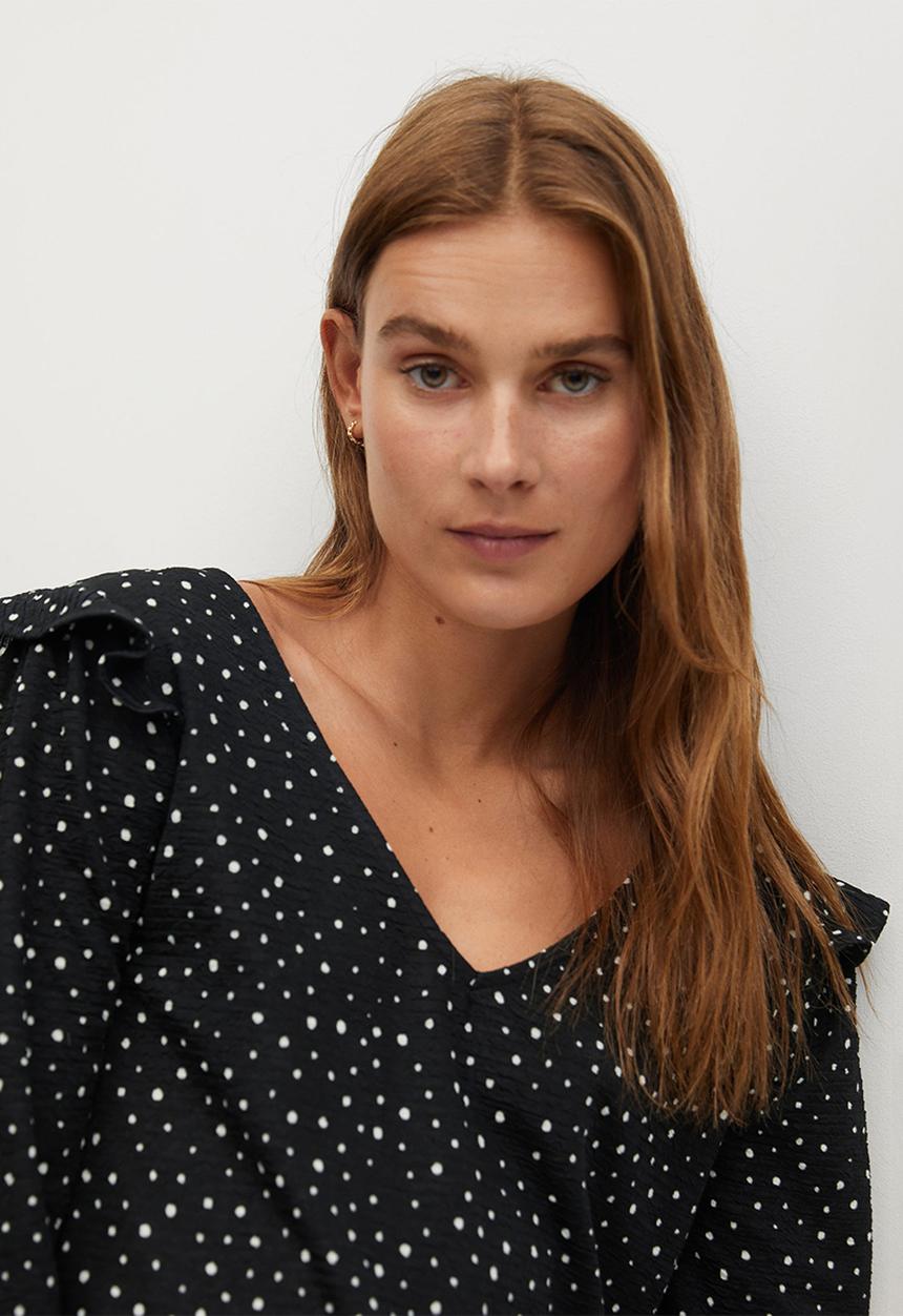 MANGO - Dress andra - black