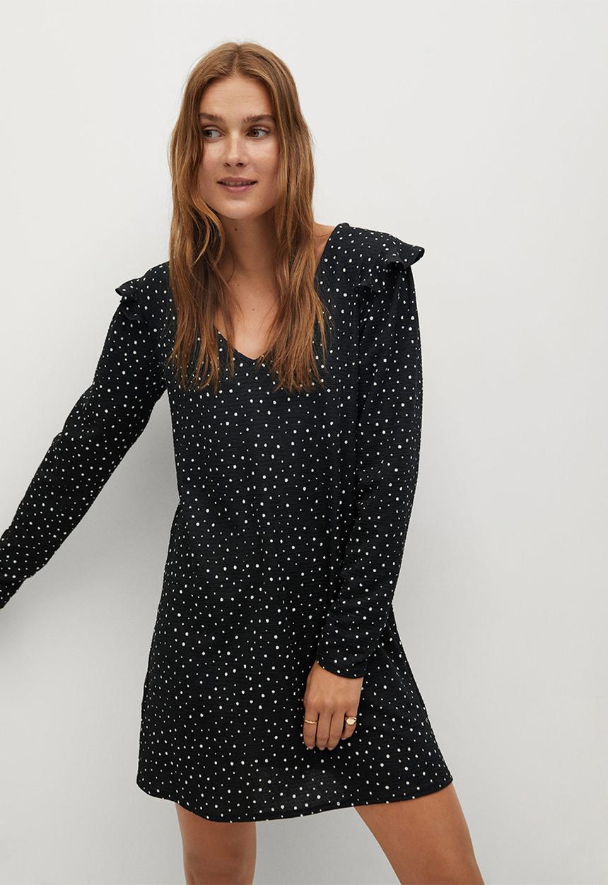 MANGO - Dress andra - black