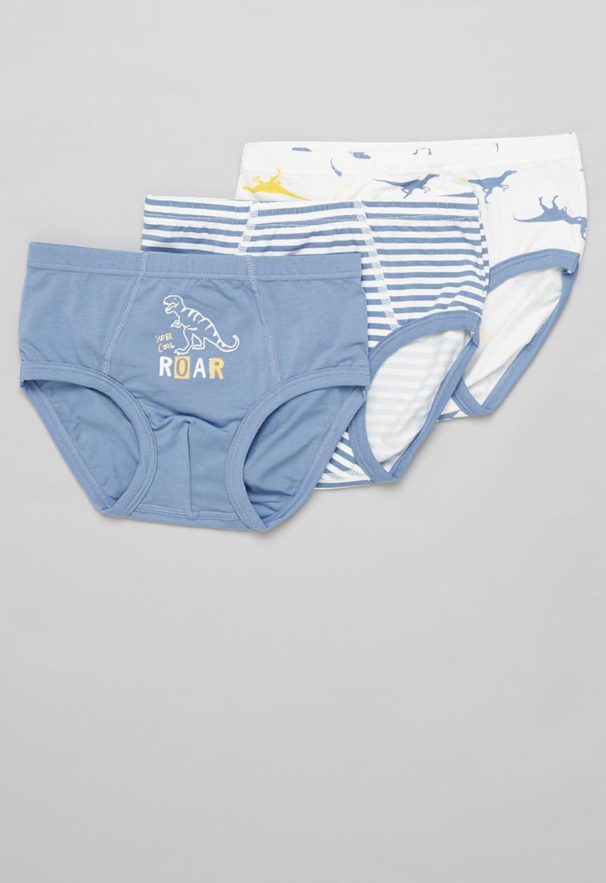 Pop Candy - Boys printed 3 pack underwear set - multi