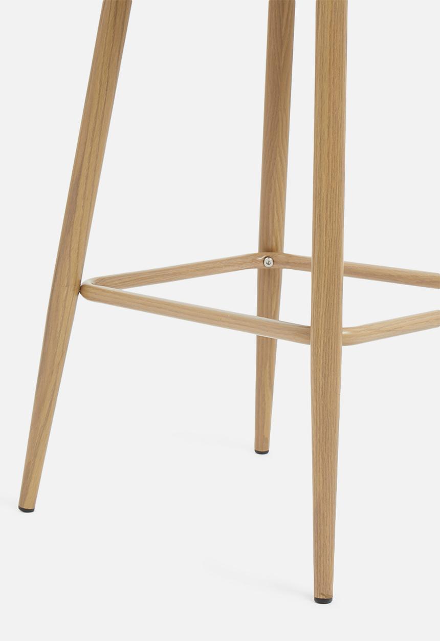 Sixth Floor - Slate kitchen stool - pink