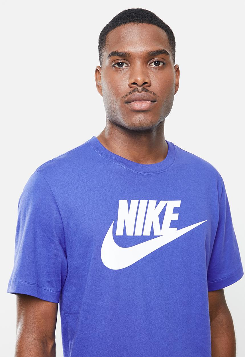 Nike - Nike sportswear tee icon futura - blue 