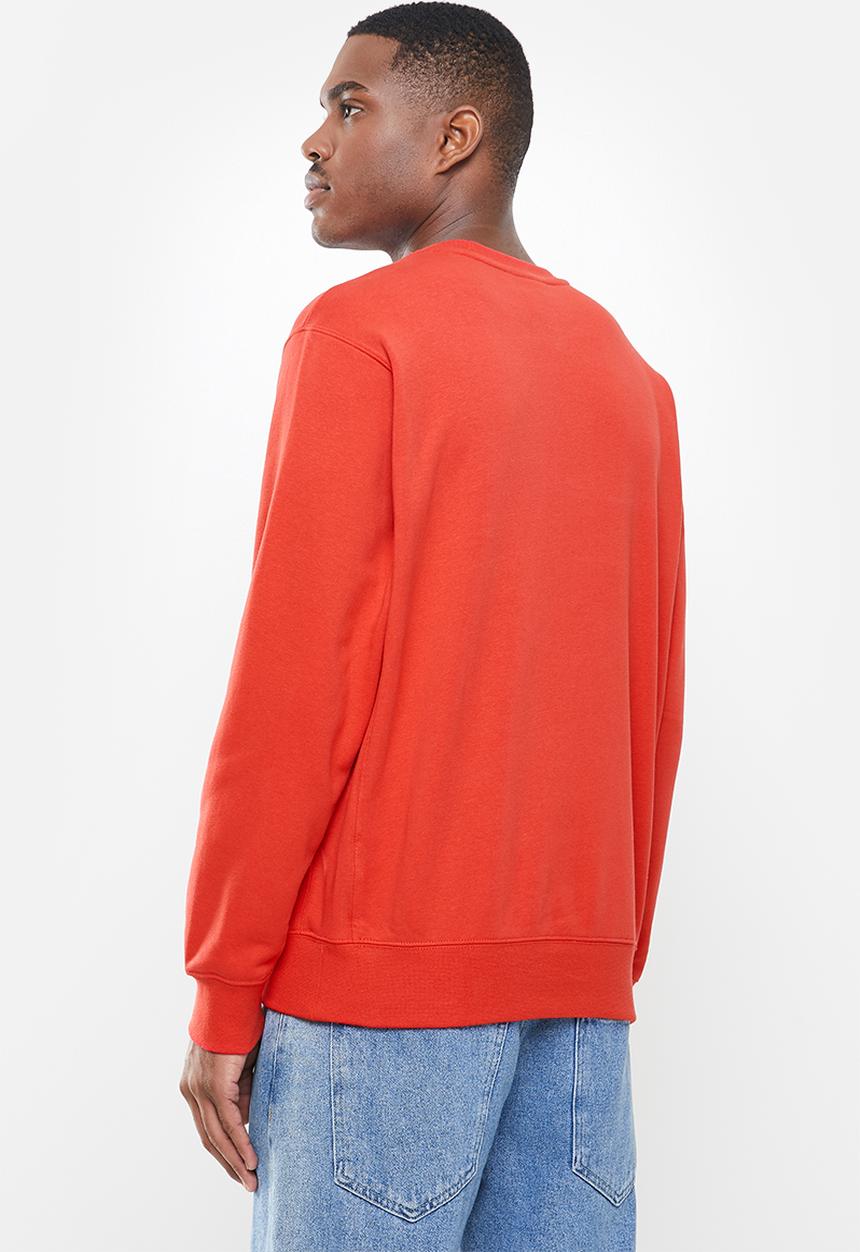 Nike - Nike sportswear club crew - red 