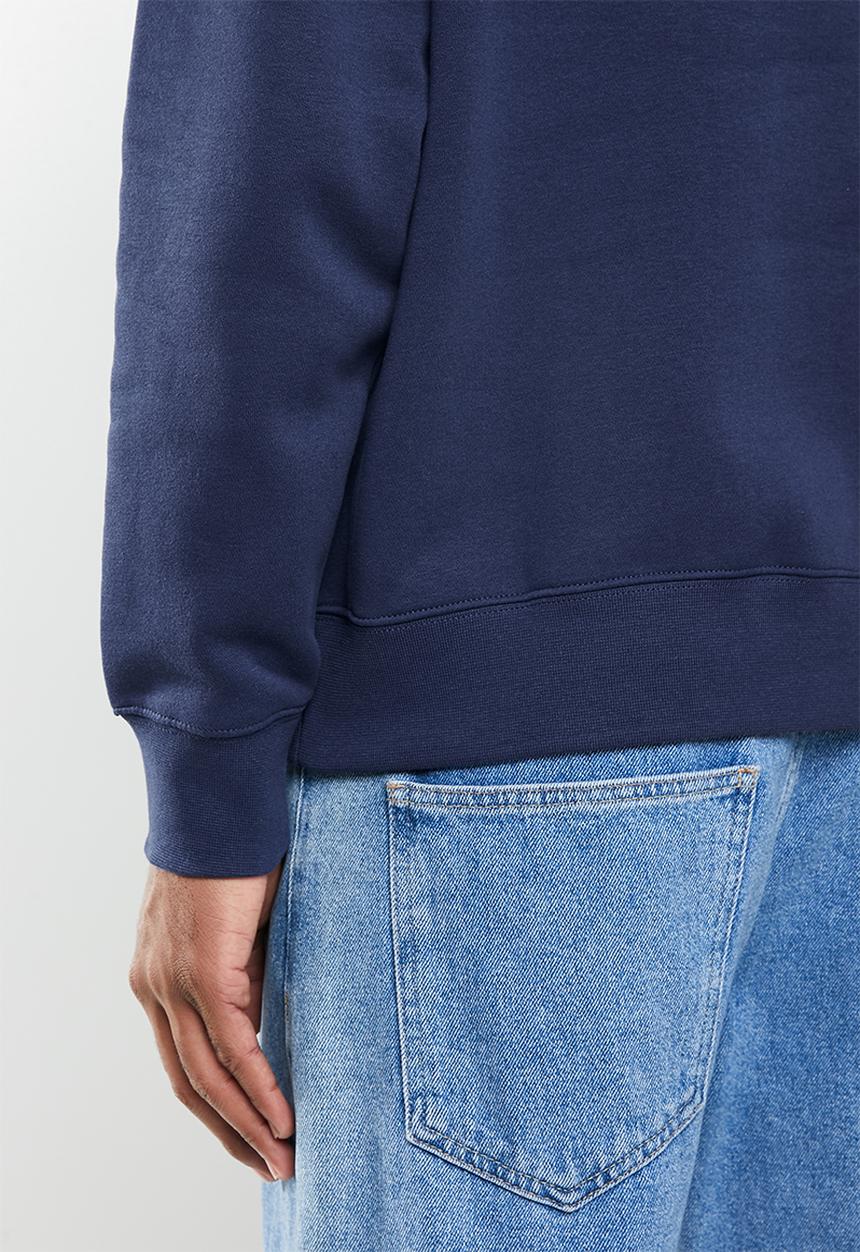 Nike - Nike sportswear club crew - navy 