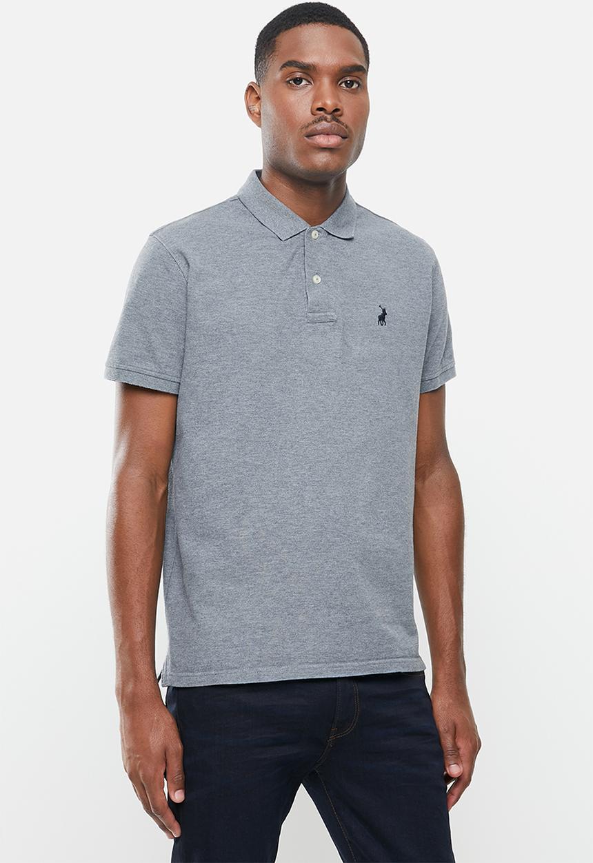 POLO - Short sleeve classic golfer - grey