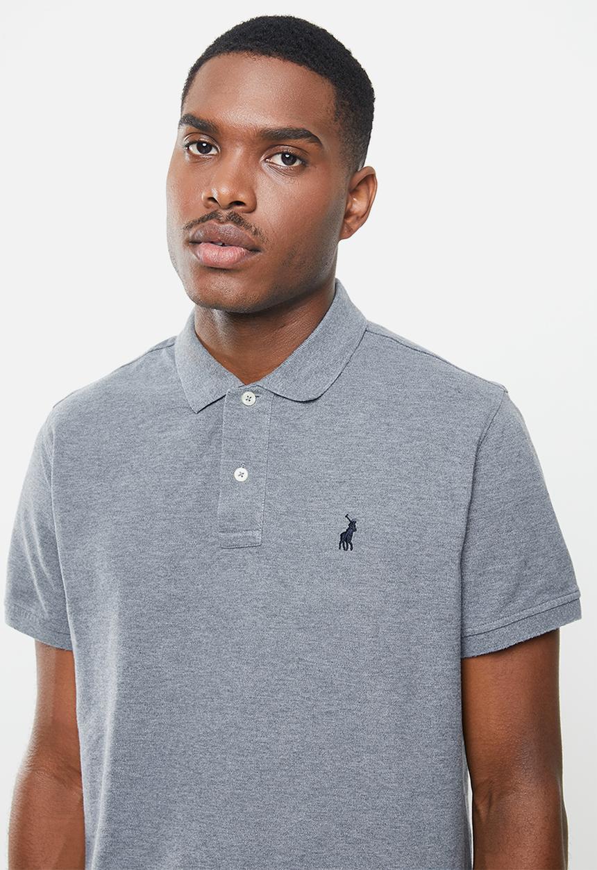 POLO - Short sleeve classic golfer - grey