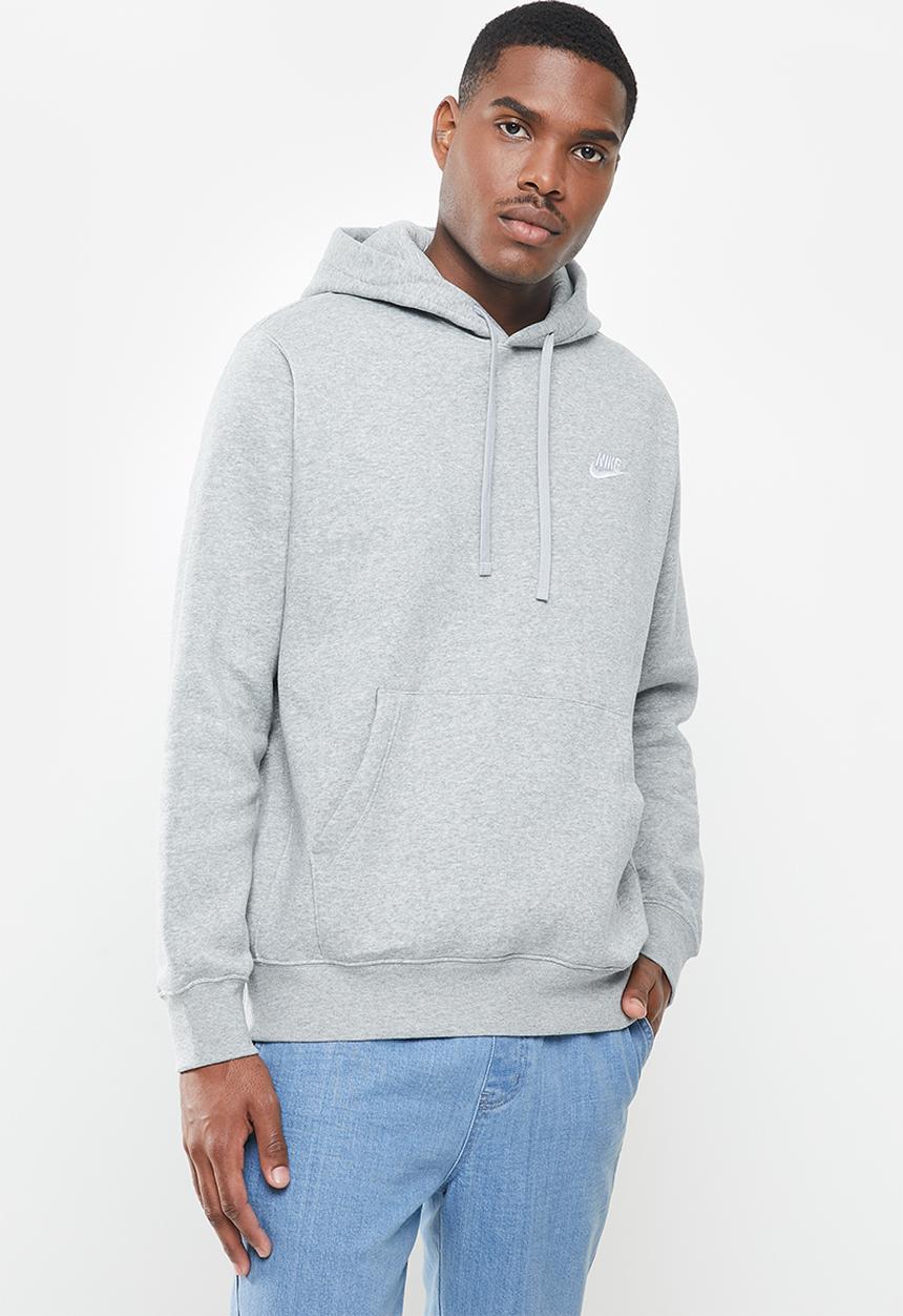 Nike - Nike sportswear club hoodie - grey 