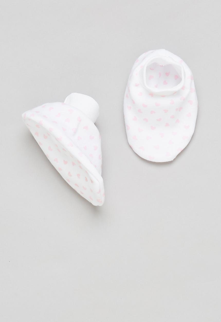 Pop Candy - Girls socks & mittens set - white