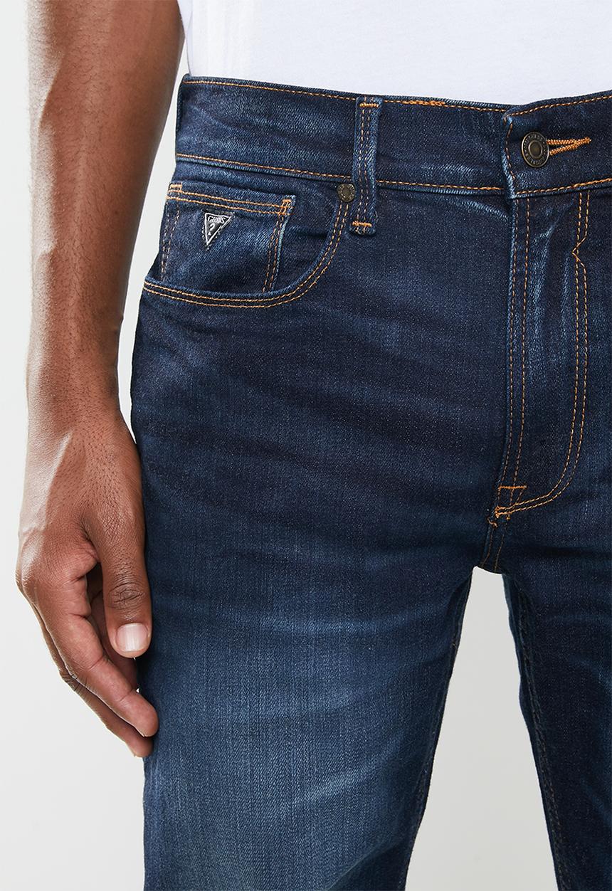GUESS - Slim straight jeans - blue