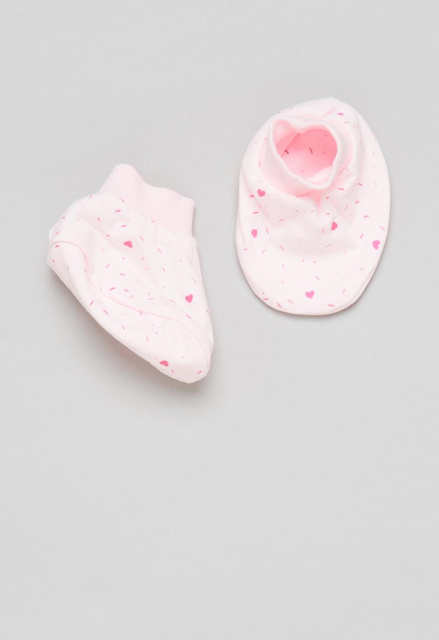 Pop Candy - Girls socks & mittens set - pink