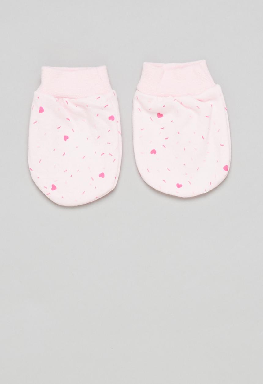 Pop Candy - Girls socks & mittens set - pink