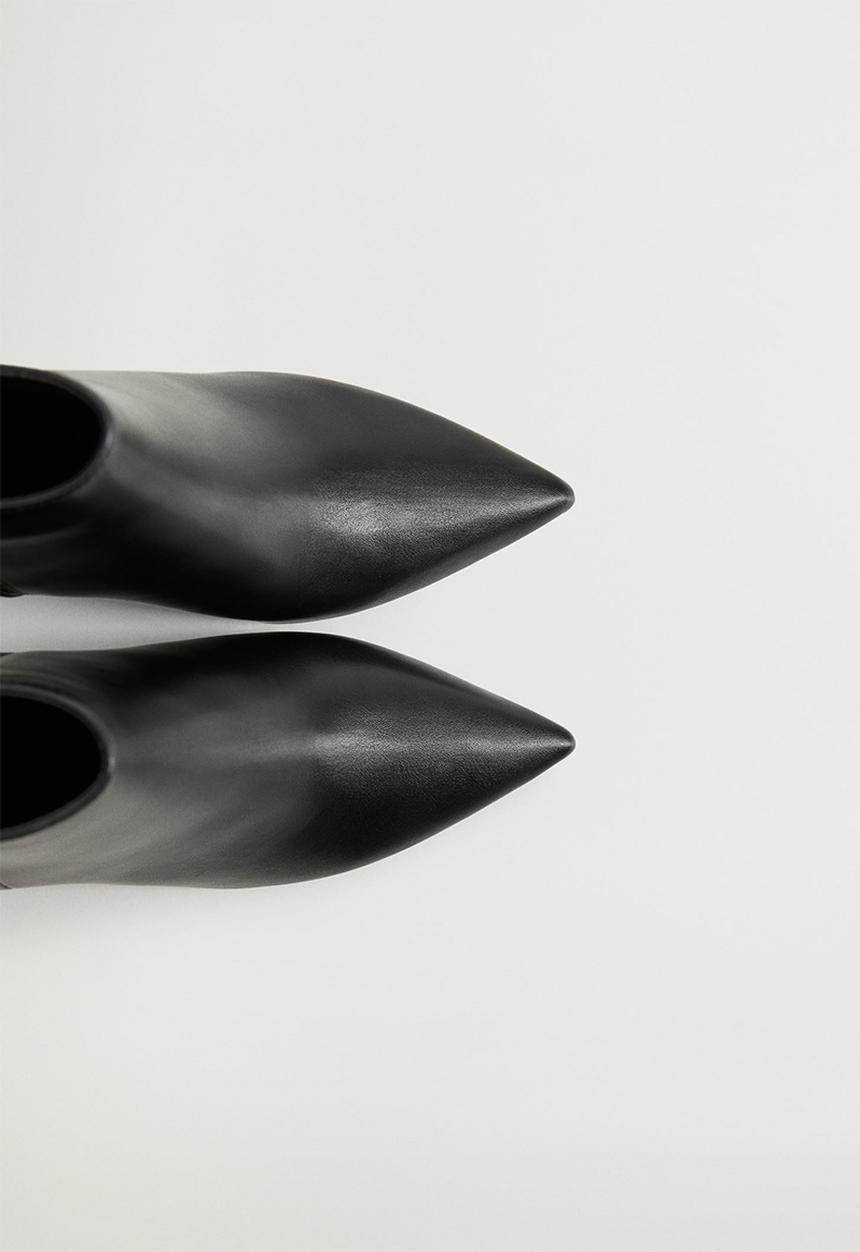 MANGO - Party ankle boot - black