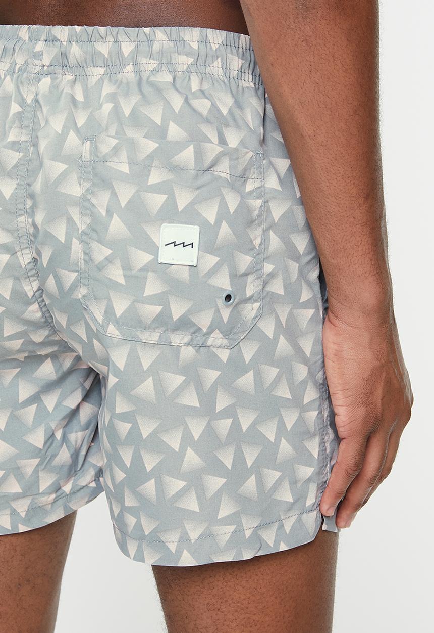 Factorie - Resort short - tri drift mini grey