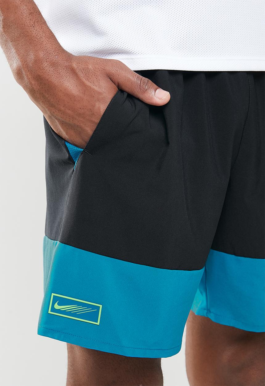 Nike - Nike 1 sc short - black & blue 
