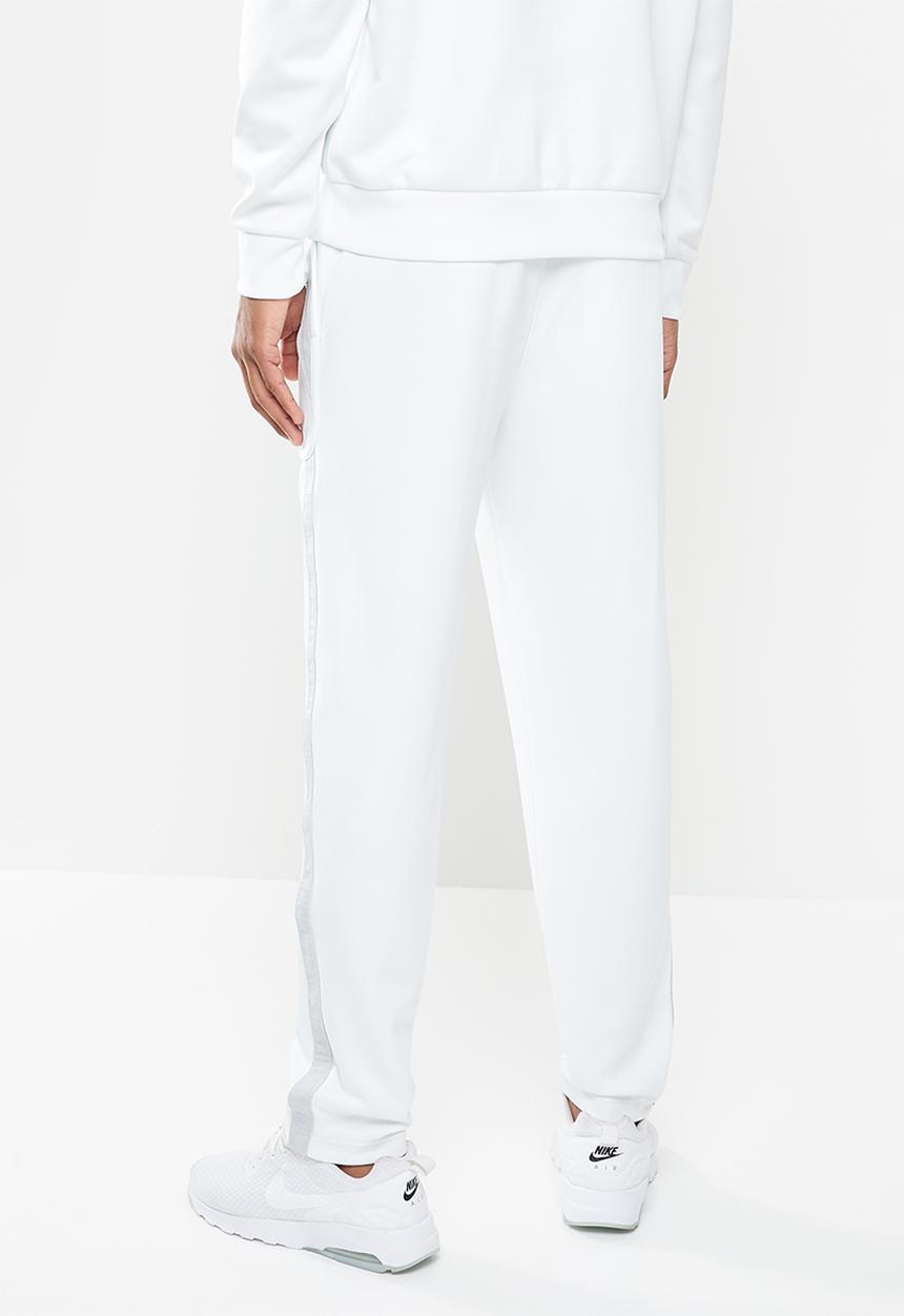 Nike - Nike air trackpant - white & grey 