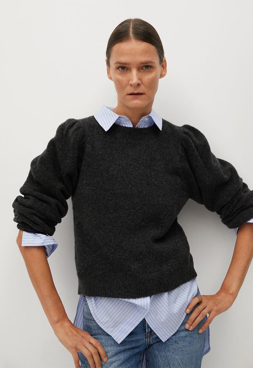 MANGO - Sweater koyo - dark grey