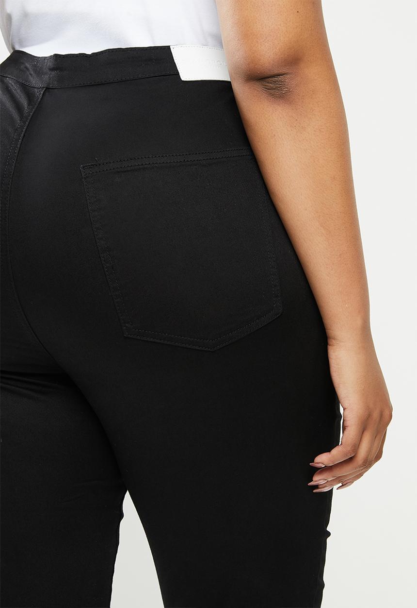 Glamorous - Curve nell super high waisted jeans - black