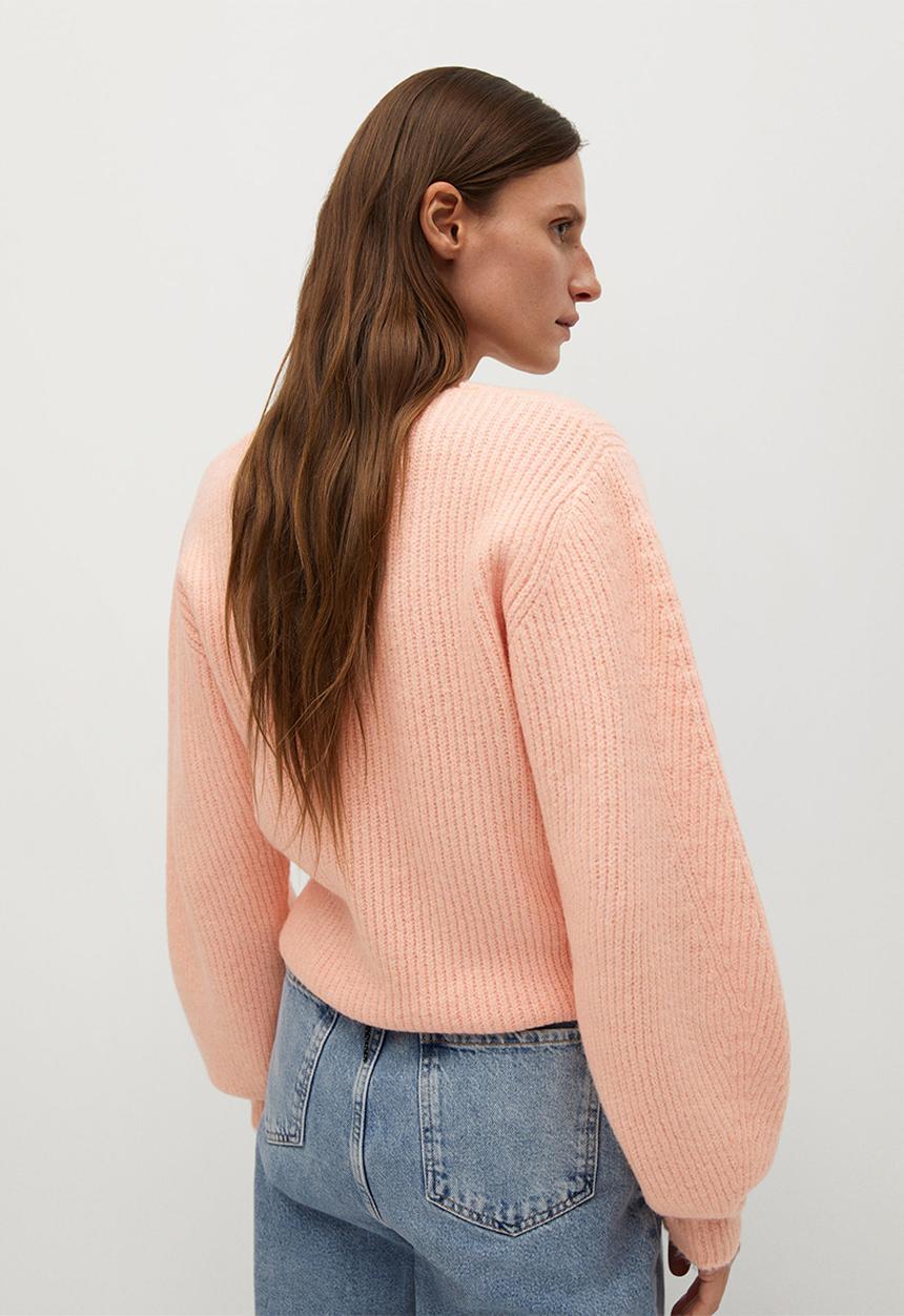 MANGO - Sweater frunchi - pink