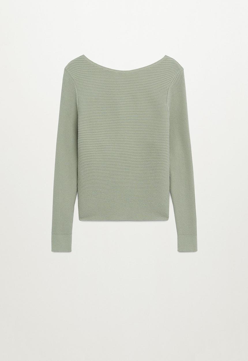 MANGO - Sweater margot - green