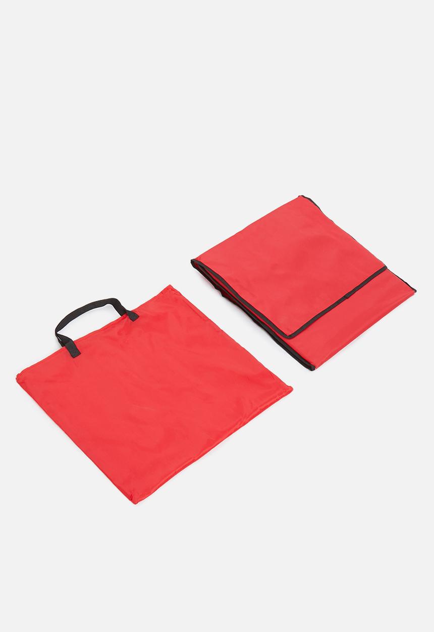 H&S - Foldable beach mat - red