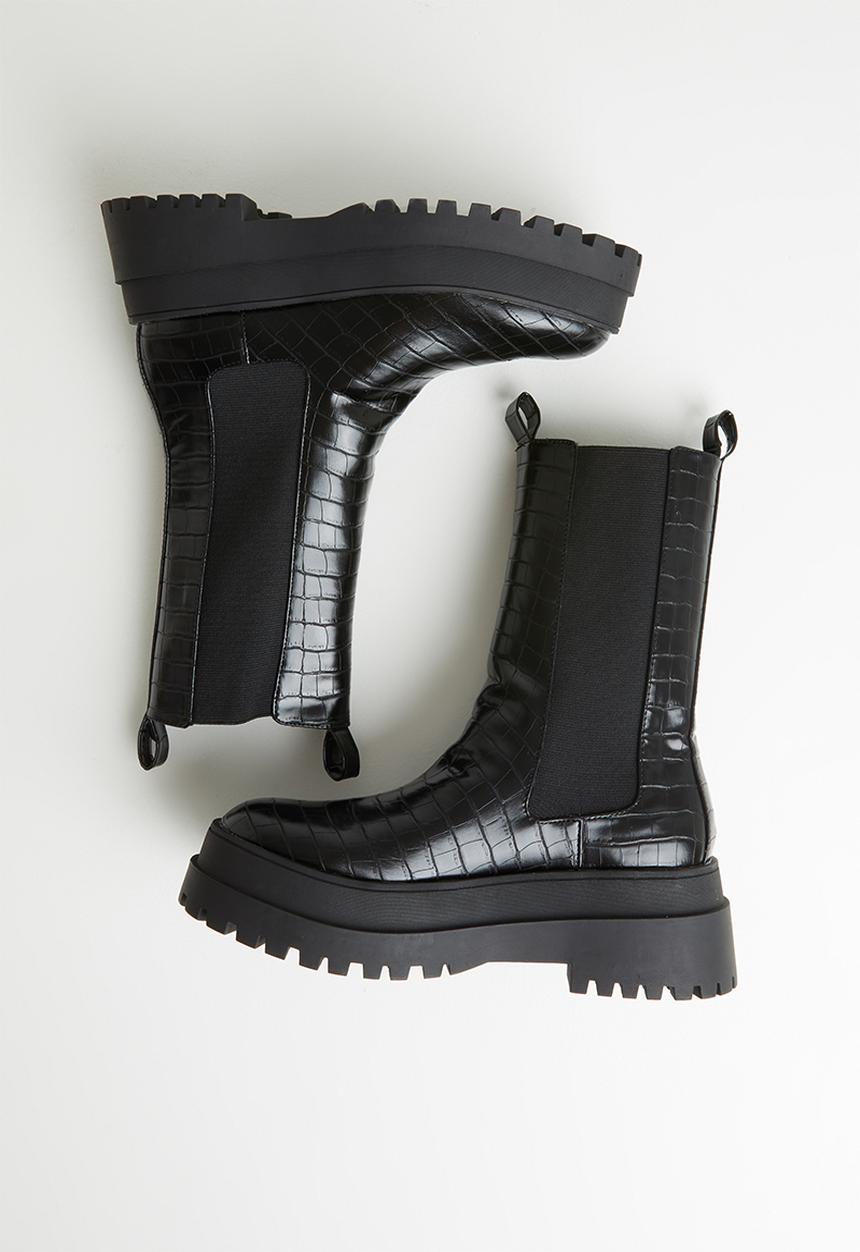 Public Desire - Blame boot - black