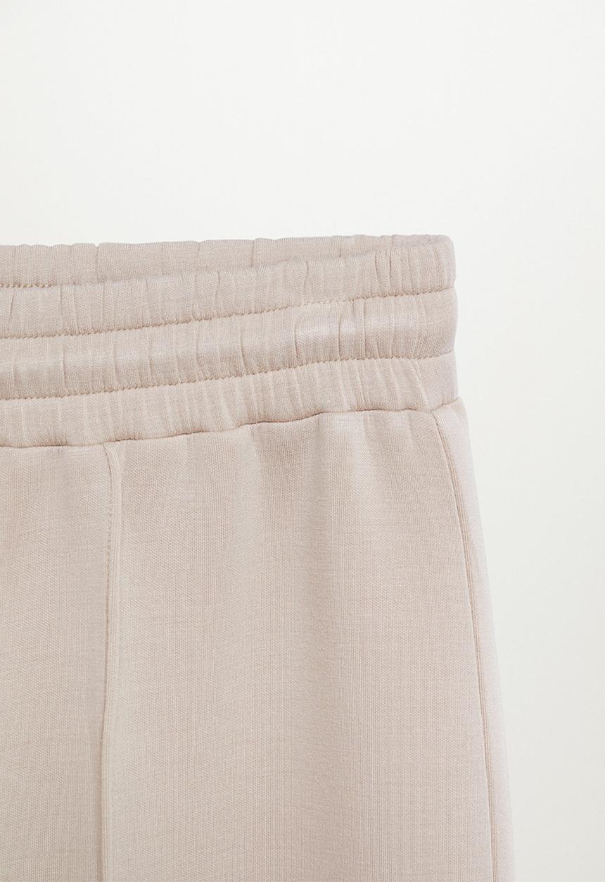 MANGO - Trousers neosoft - light/pastel brown