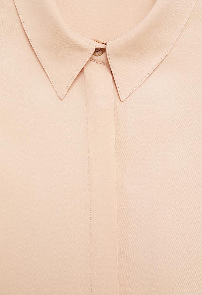 MANGO - Shirt neta - pink