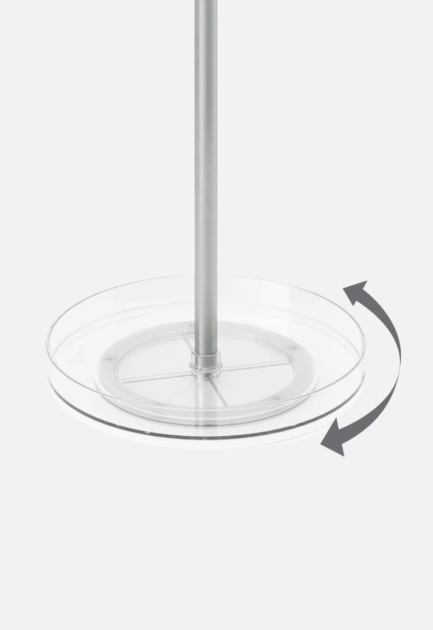 Umbra - Pirouette organiser - clear