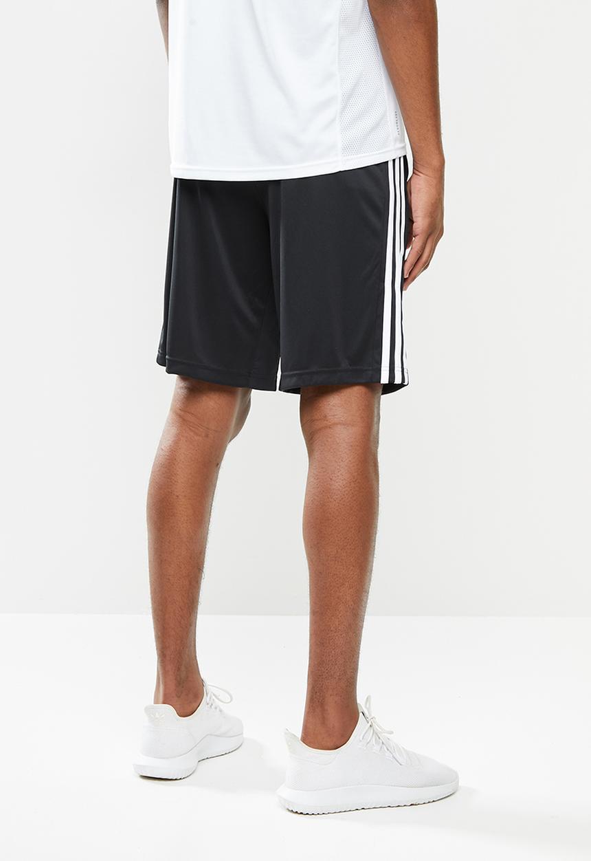 adidas Originals - D2m cool 3 stripes shorts - black