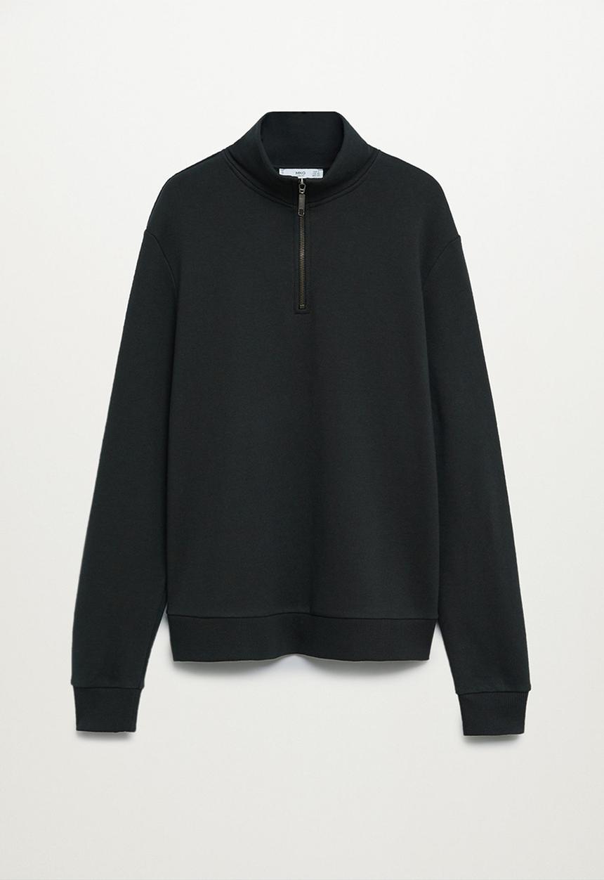 MANGO - Sweatshirt rivi-a - charcoal