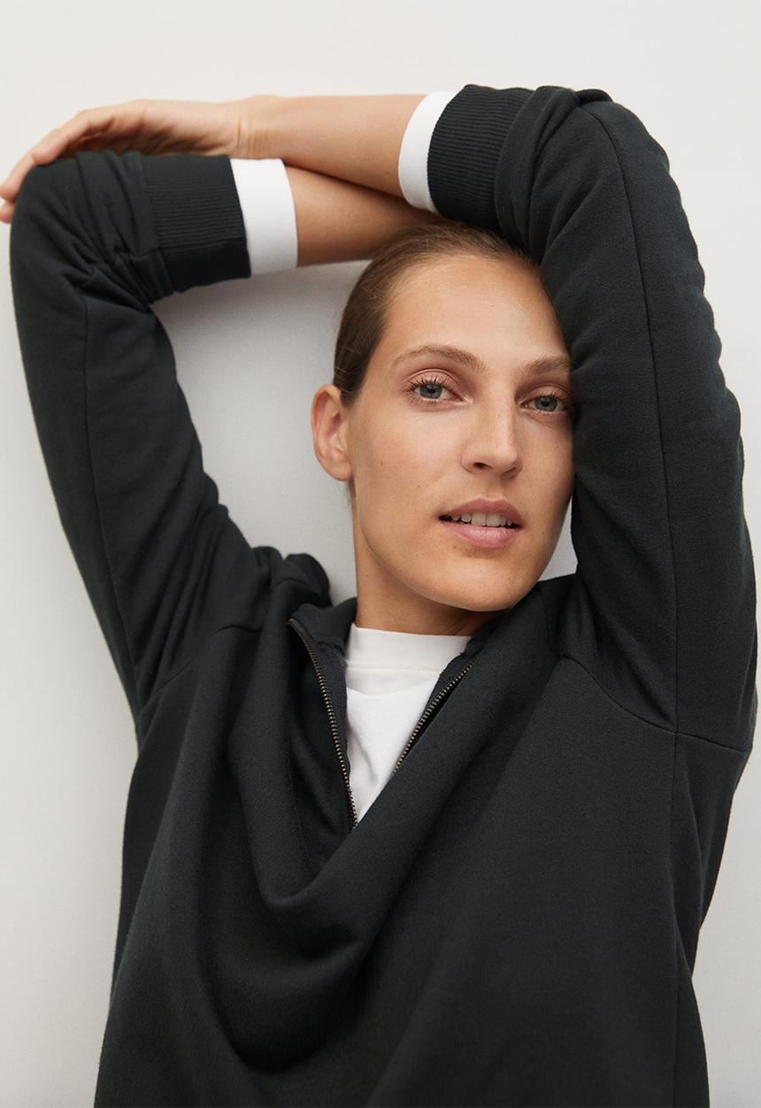 MANGO - Sweatshirt rivi-a - charcoal