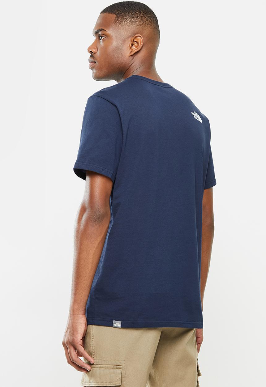 The North Face - Short sleeve mount line tee - navy 