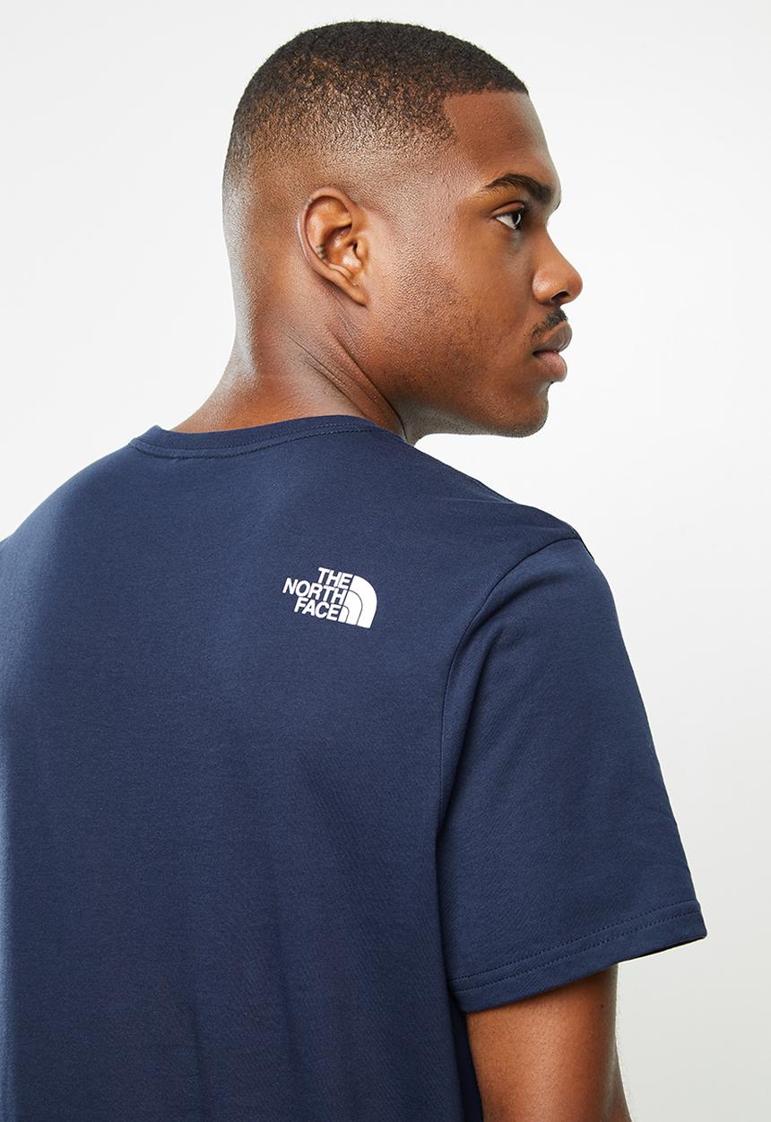 The North Face - Short sleeve mount line tee - navy 