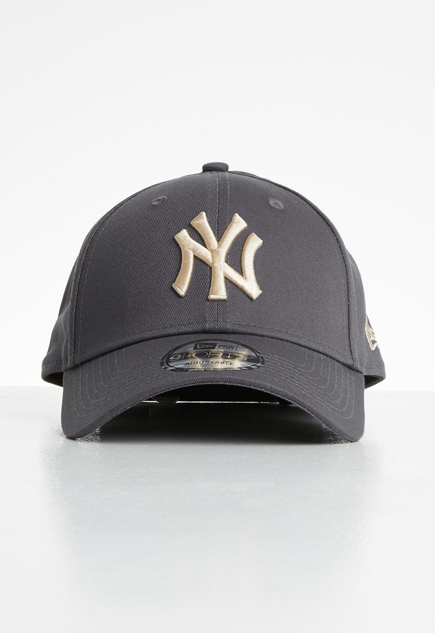 New Era - League essential 9forty new york yankees - grey & gold