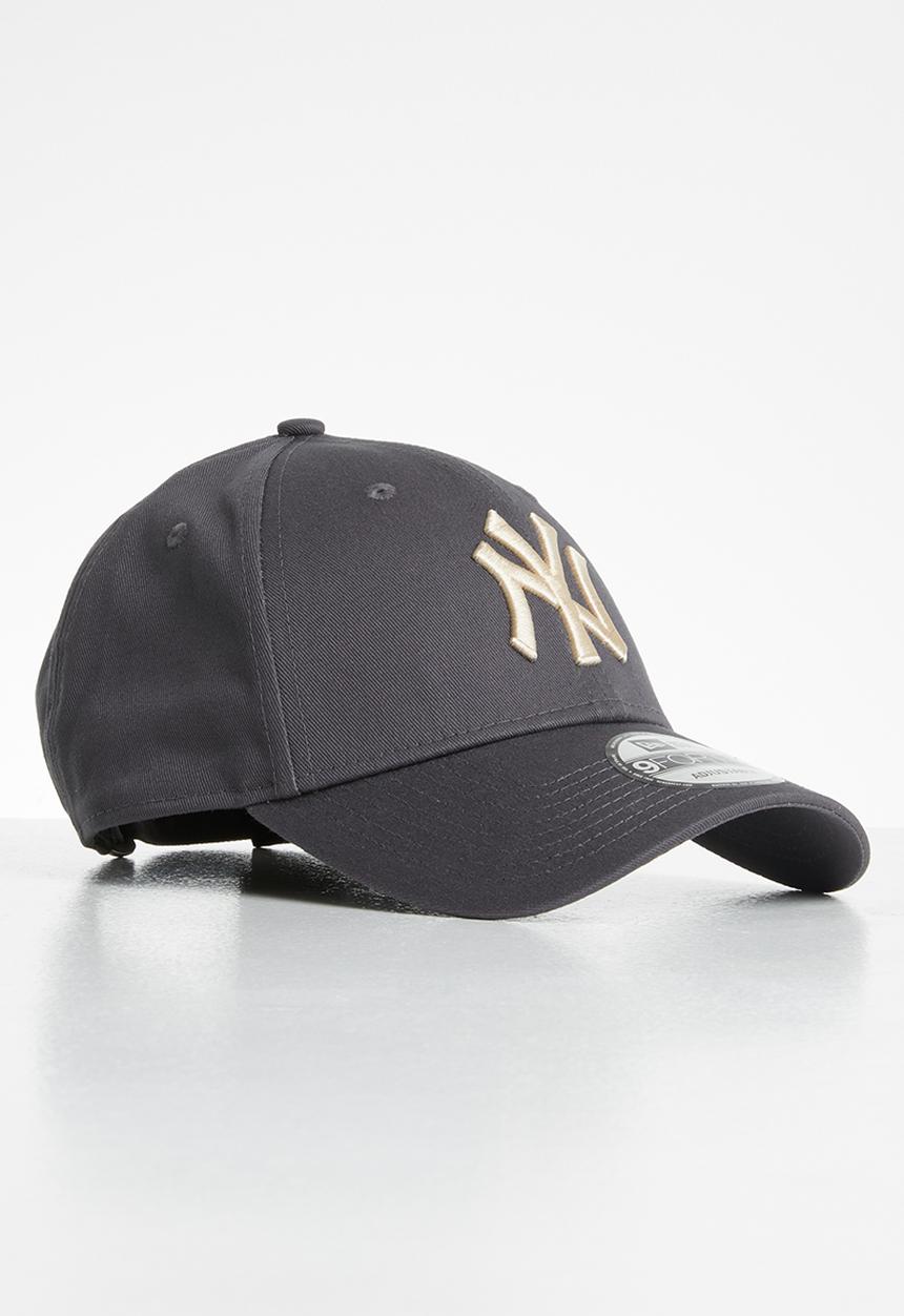 New Era - League essential 9forty new york yankees - grey & gold