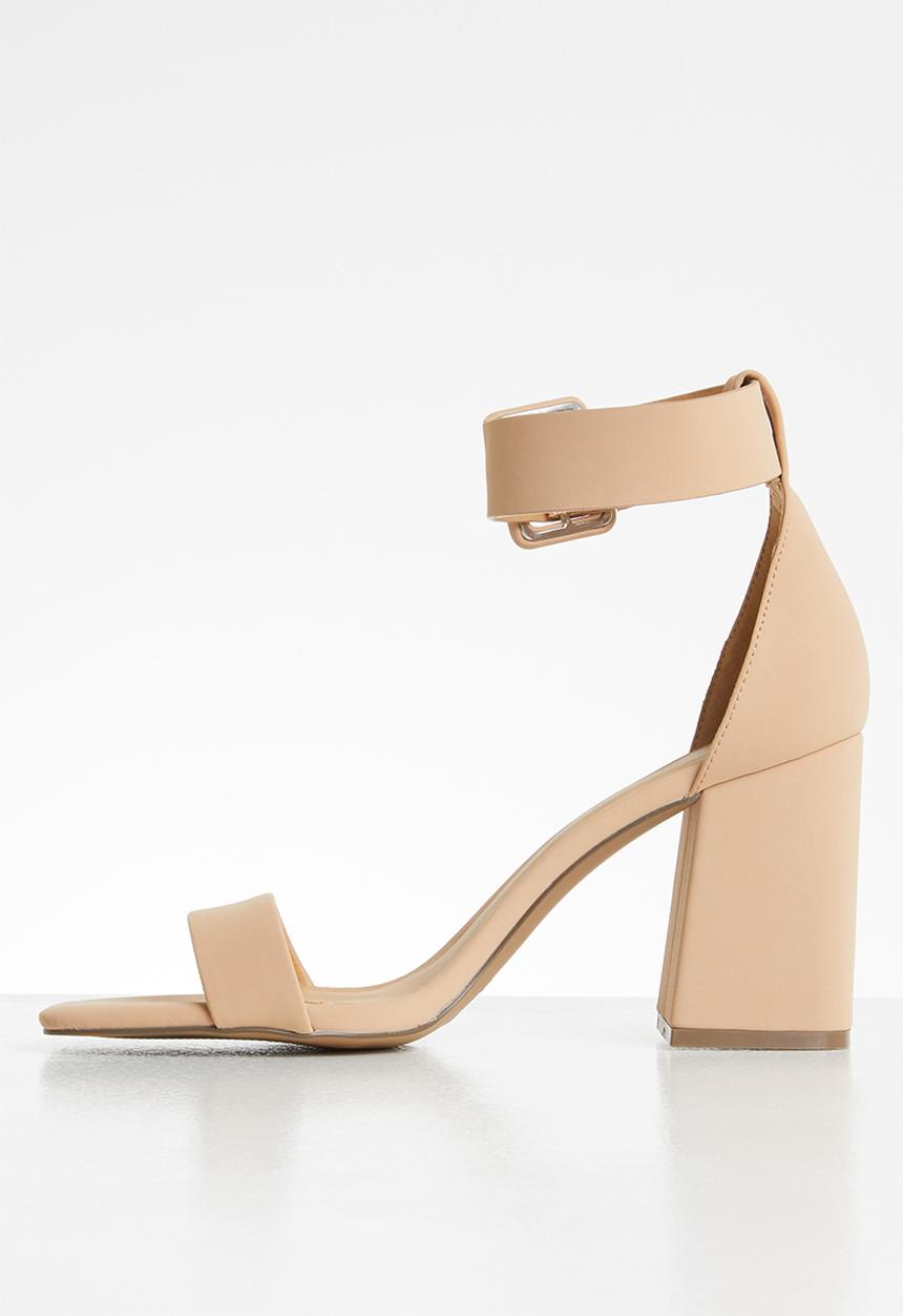 Call It Spring - Elenna heel - dark beige