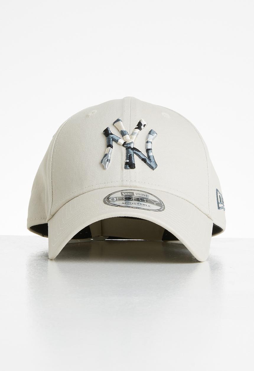 New Era - Camo infill 9forty New York yankees - beige 