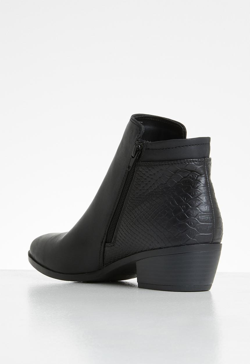 Call It Spring - Leesa boot - black