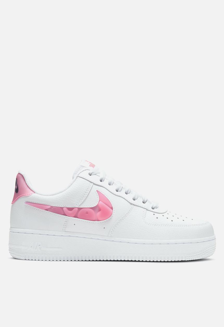 Nike - Air Force 1 '07 - white/sunset pulse-black-clear