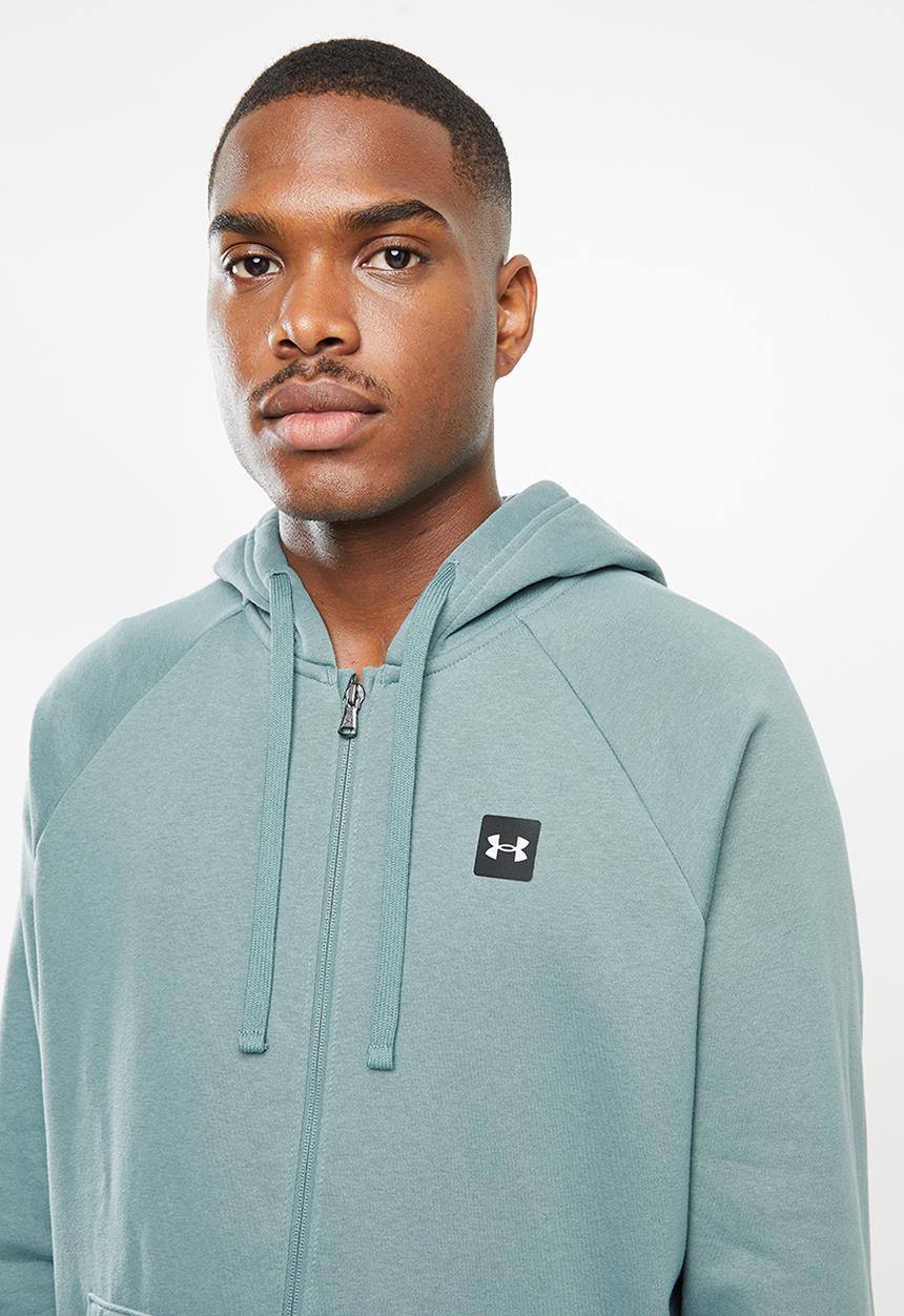 Under Armour - Ua rival fleece full zip - blue/green 