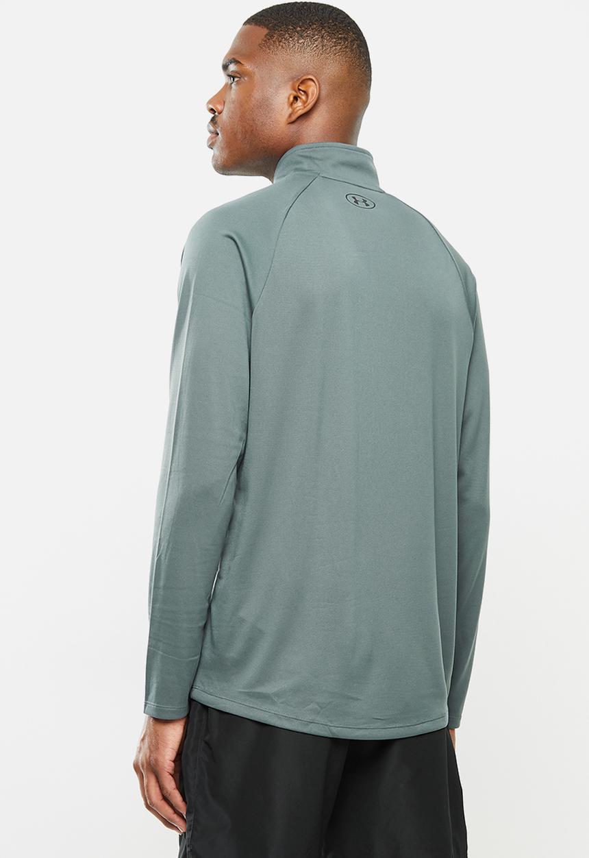 Under Armour - Ua tech 1/2 zip tee- grey 