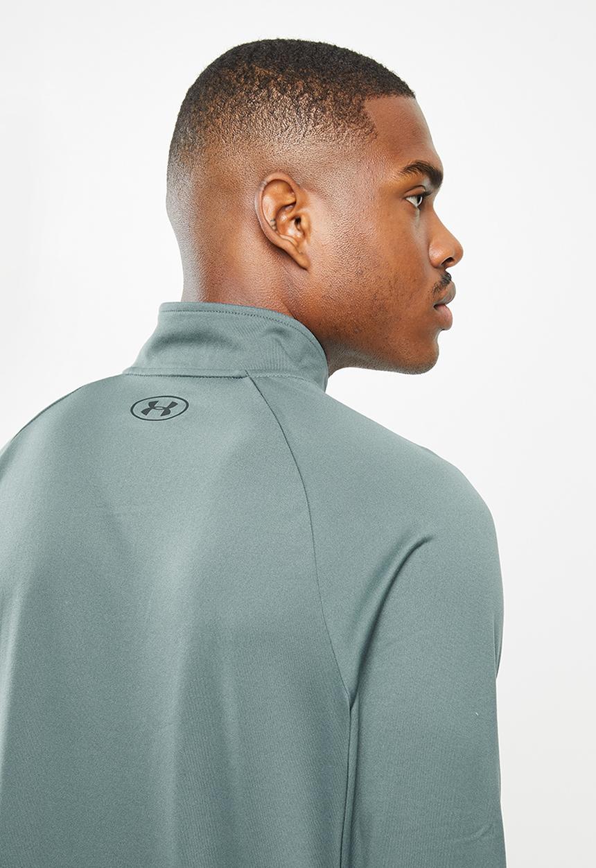 Under Armour - Ua tech 1/2 zip tee- grey 