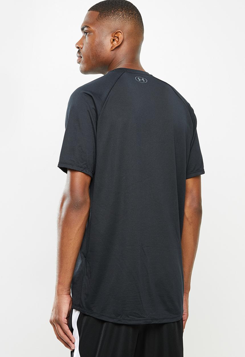 Under Armour - Ua triple logo tech short sleeve tee - black