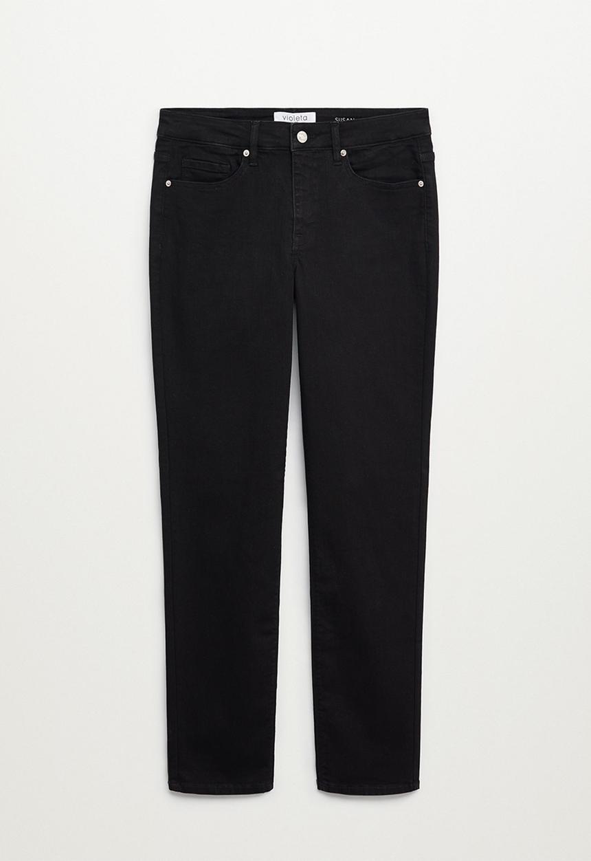 Violeta by Mango - Plus Jeans susan - dark grey