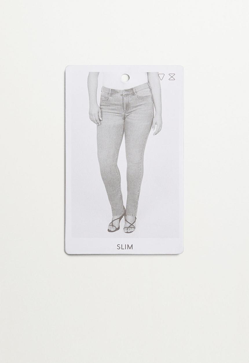 Violeta by Mango - Plus Jeans susan - dark grey