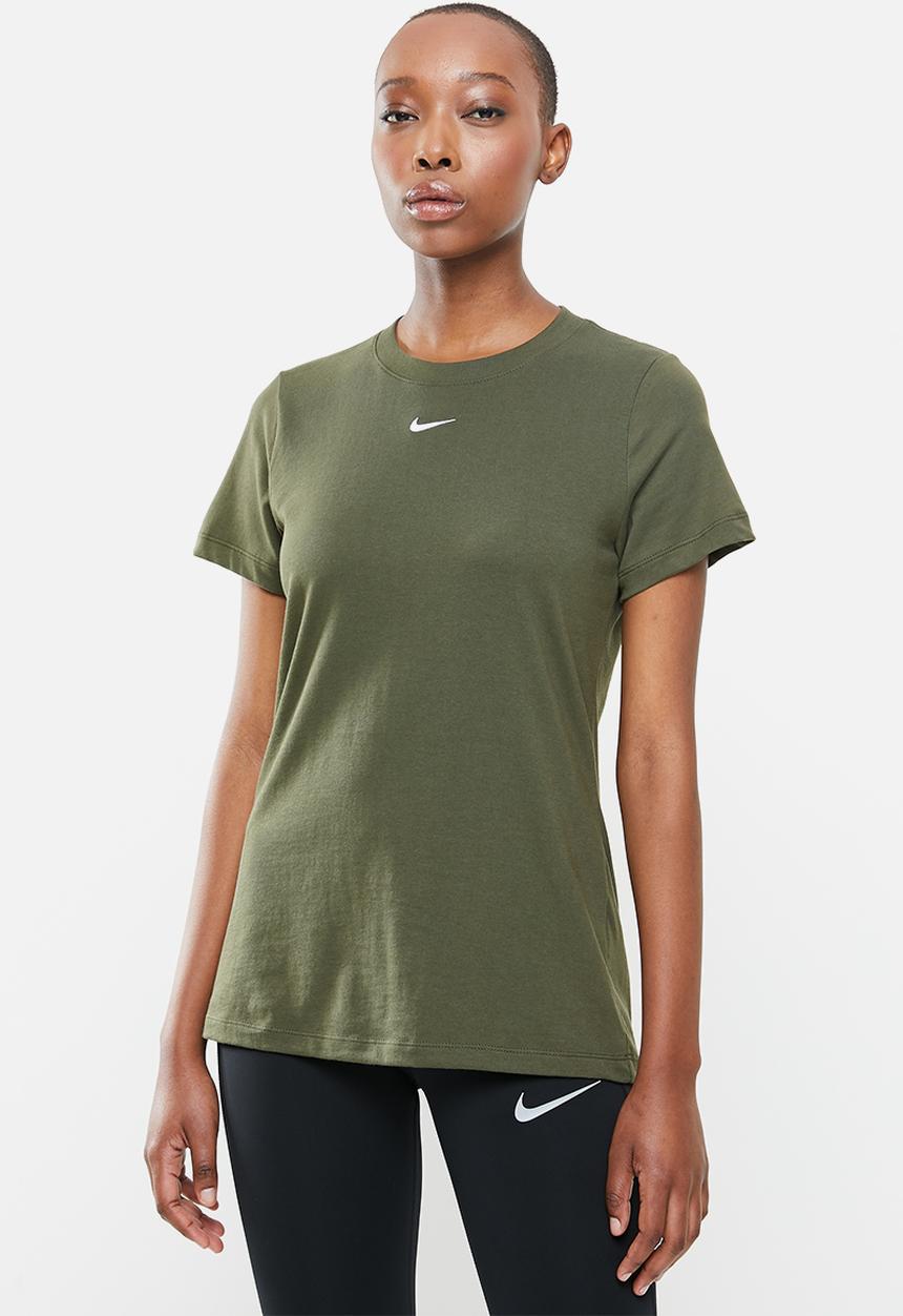 Nike - Nike sportswear essential tee crew - khaki