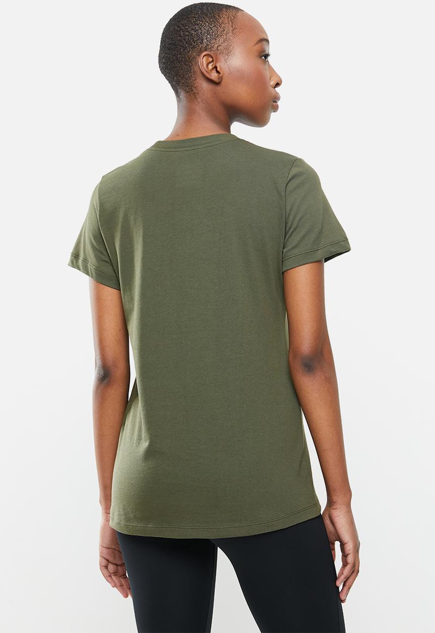 Nike - Nike sportswear essential tee crew - khaki