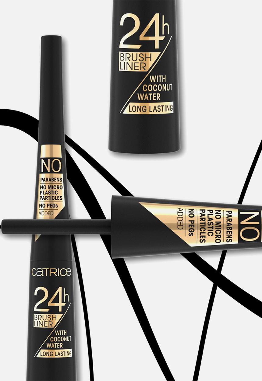 Catrice - 24h Brush Liner - 010 Ultra Black