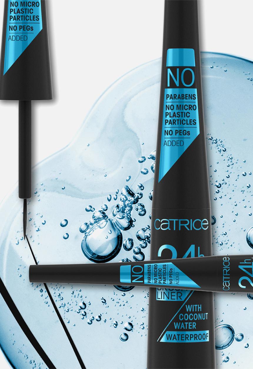 Catrice - 24h Brush Liner - 010 Ultra Black Waterproof