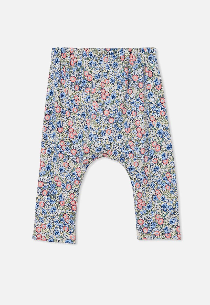 Cotton On - The legging - dark vanilla/dusk blue annie floral