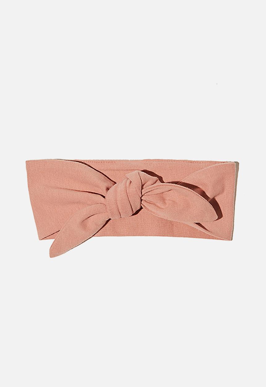 Cotton On - The tie headband - clay pigeon